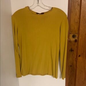 Mustard Long Sleeve Top